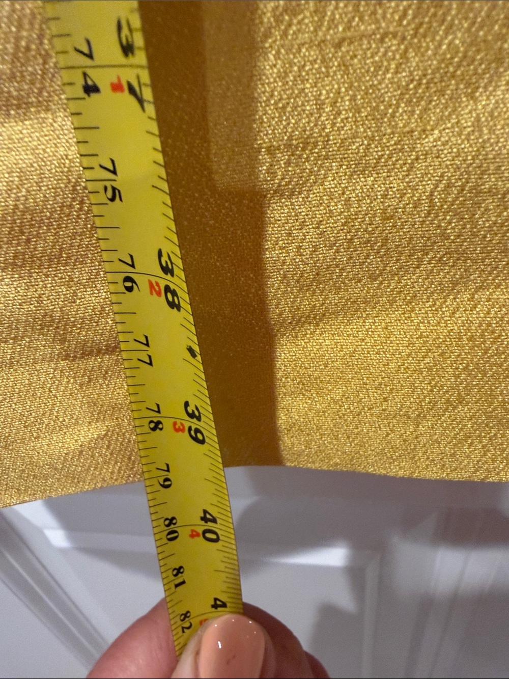 cocktail dress Barneys NewYork Italy yellow silk cotton size 40 8 sheath lined - Picture 7 of 7